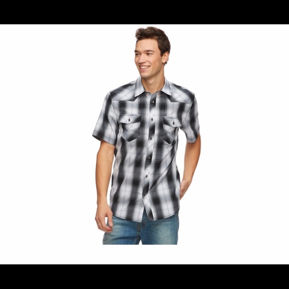 urban pipeline Other - Men's Urban Pipeline Plaid Button Shirt L